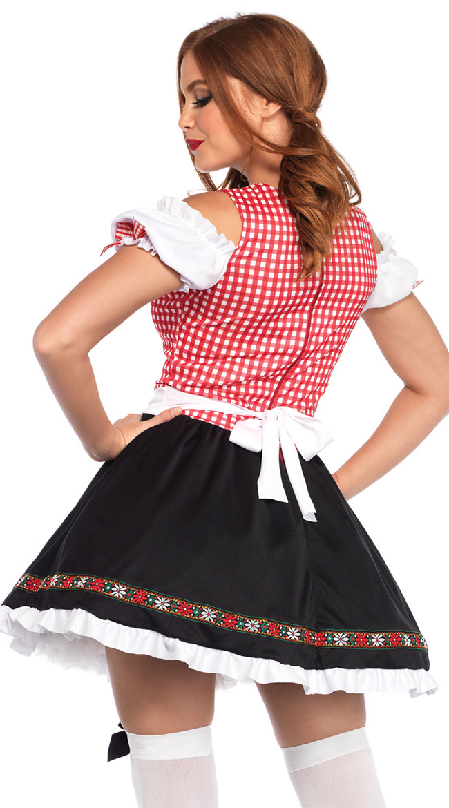 F1893 Beer Garden Babe Womens Oktoberfest Costume